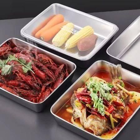 Best Non Stick Baking Pan Food Storage Box with Cover