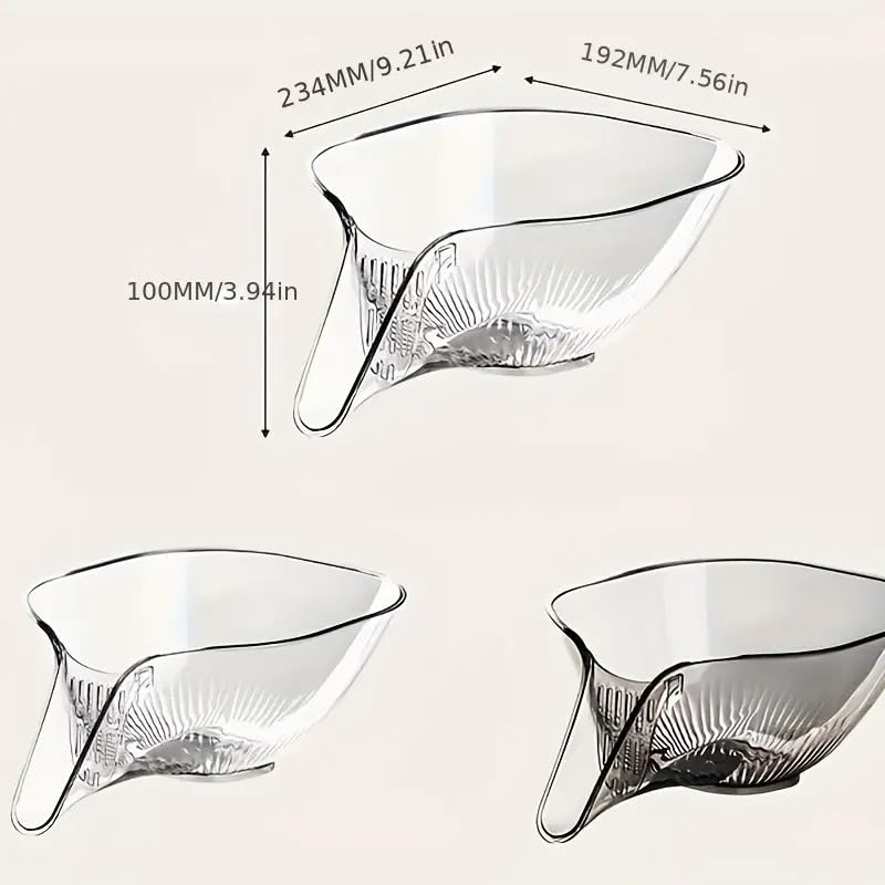Premium Drain Basket Funnel for Kitchen Sink (Pack of 2)