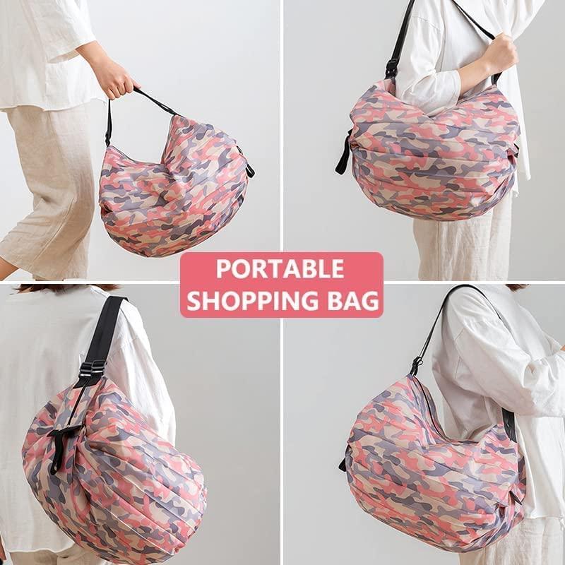 Premium Foldable Shopping & Travel Tote Bag