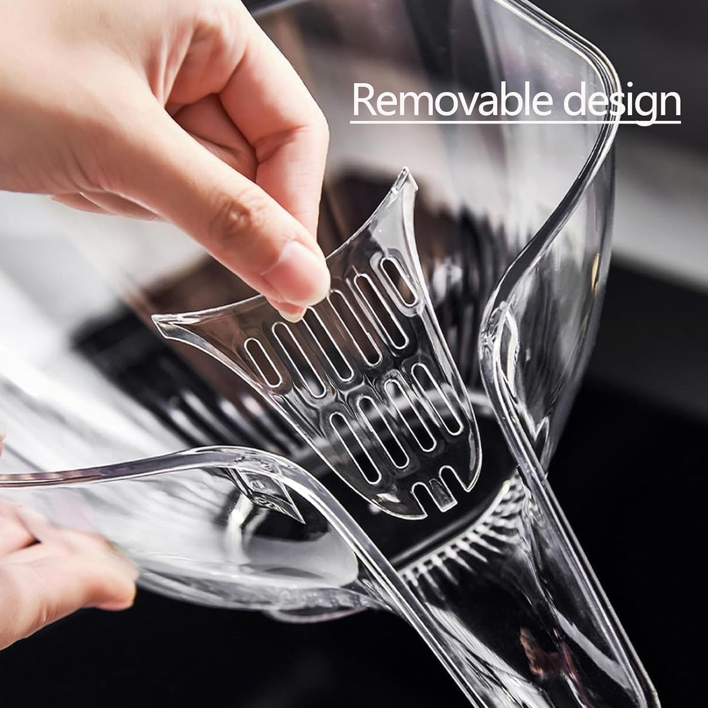 Premium Drain Basket Funnel for Kitchen Sink (Pack of 2)