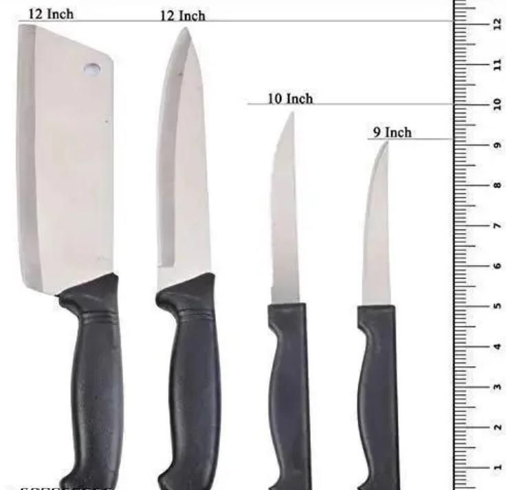 Best Wooden Chopping Board With 5-Pcs Knife Set