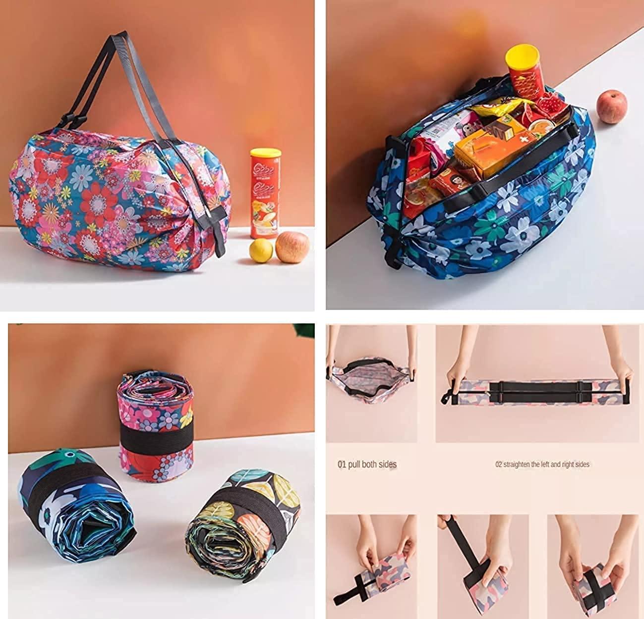 Premium Foldable Shopping & Travel Tote Bag