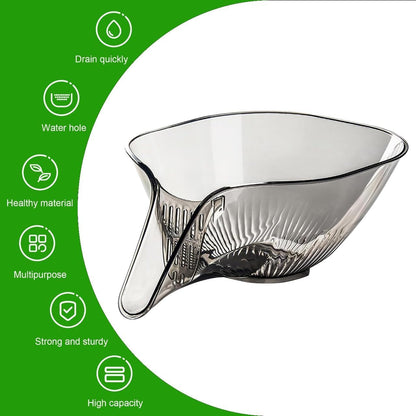 Premium Drain Basket Funnel for Kitchen Sink (Pack of 2)