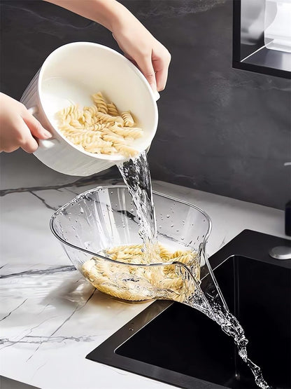 Premium Drain Basket Funnel for Kitchen Sink (Pack of 2)