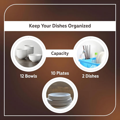 Premium 3-in-1 Kitchen Dish Drainer