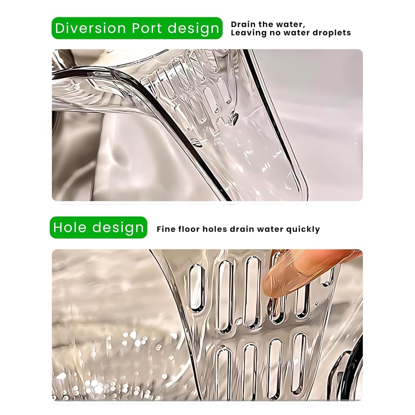 Premium Drain Basket Funnel for Kitchen Sink (Pack of 2)