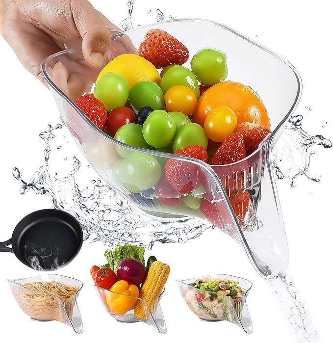 Premium Drain Basket Funnel for Kitchen Sink (Pack of 2)